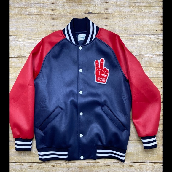 Fendi Jackets & Coats Authentic Fendi Nwot Teen Varsity Jacket